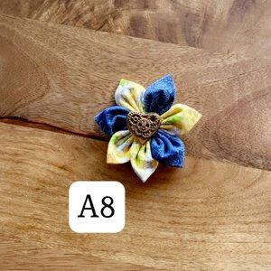 Flower Pop Bow Clip